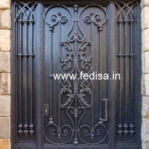 Luxury Decorative Iron Grill Gate Design No-811