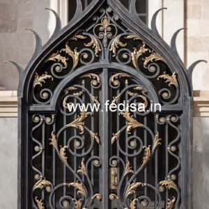Decorative Sliding Gate Grill Design for Modern Homes No-818