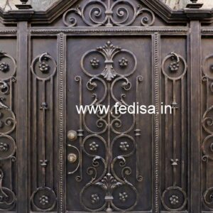 Modern Villa Entrance Grill Gate Design Inspiration No-820