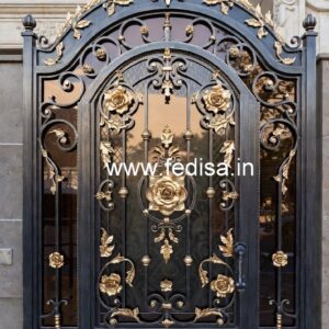 Stylish Exterior Entrance Gate Grill Design No-822