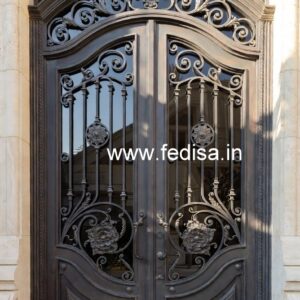Elegant Designer Gate Grill Design for Luxury Residences No-830