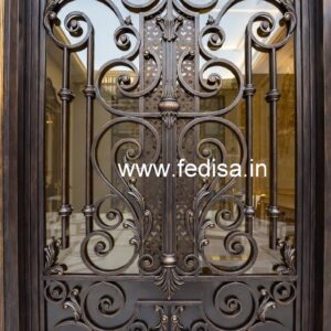 Contemporary Decorative Main Gate Grill Design No-837