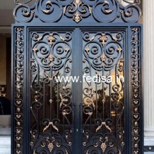 Elegant Front Entry Gate Grill Design Trends No-839