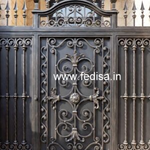 Beautiful Stylish Grill Gate Design for Villas No-850