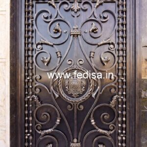 Stylish Geometric Grill Gate Design Inspiration No-853
