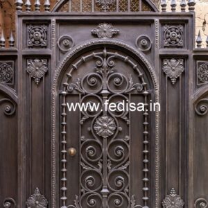 Stylish Contemporary Steel Grill Gate Design No-860