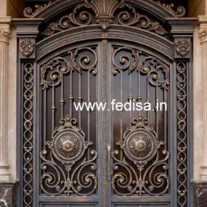 Fancy Modern Main Gate Grill Design Inspiration No-871