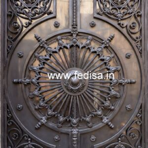 Premium Decorative Entrance Grill Gate Design No-872