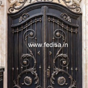 Modern Exterior Steel Grill Gate Design No-883