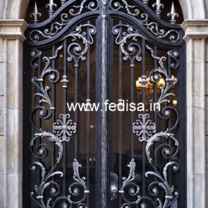 Royal Luxury House Entrance Gate Grill Design No-884