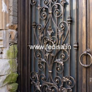 Premium Decorative Exterior Grill Gate Design No-888