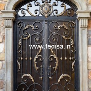 Luxury Villa Front Entrance Gate Grill Design No-889