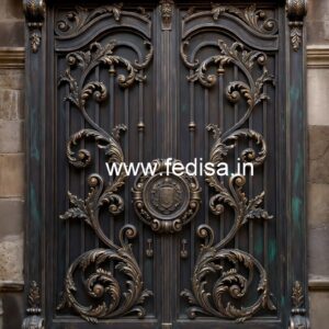Modern Gate Grill Design Ideas for Luxury Home Entrances No-901