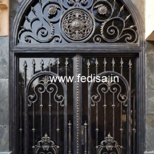 Beautiful Front Gate Grill Design for Indian Homes No-908