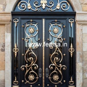 Attractive Gate Grill Design for Main Door Entrance No-917