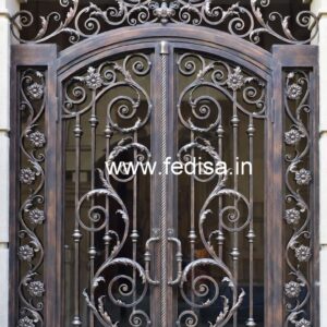 Simple and Elegant Gate Grill Design for Homes No-918