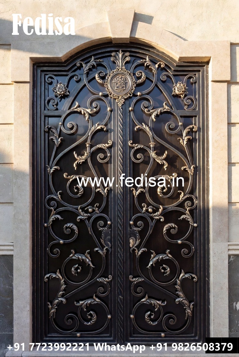 Luxury Golden Gate Grill Design for Grand Entrances No-930