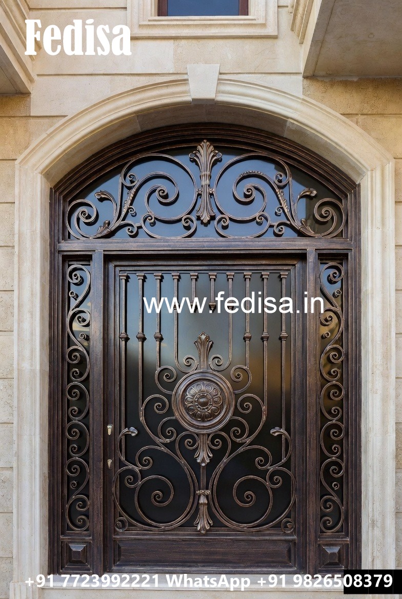 High-End Gate Grill Design for Luxury Residences No-945