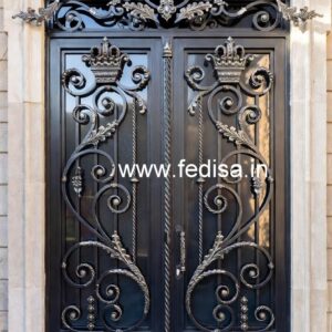 Fancy Front Gate Grill Design for Modern Homes No-949