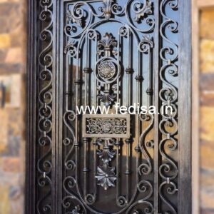 Architectural Gate Grill Design for Premium Homes No-951