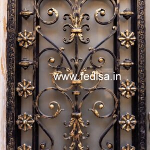 Beautiful Main Entrance Gate Grill Design Ideas No-962