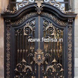 Royal Style Gate Grill Design for Home Entrance No-964