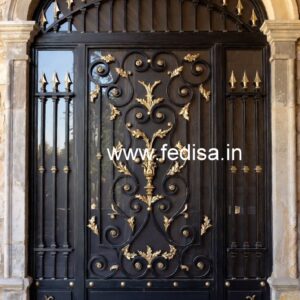 Modern Exterior Gate Grill Design for Villas No-974