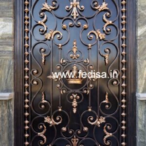 Royal Entrance Gate Grill Design for Luxury Villas No-977