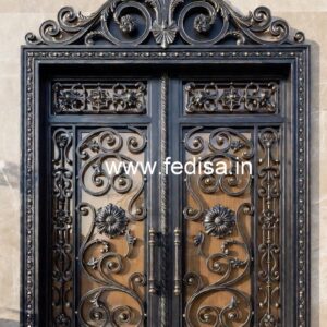 Royal House Gate Grill Design for Luxury Entrance No-989