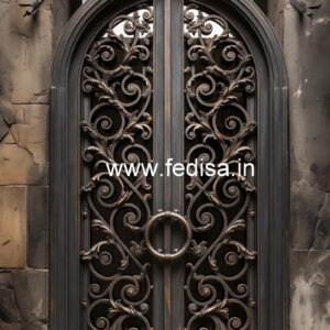 Modern Luxury Gate Grill Design for House Front No-1002