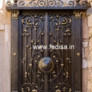 Premium Iron Gate Grill Design for Luxury Villas No-1004