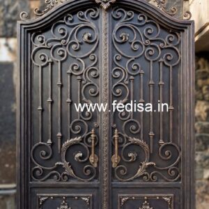 Unique Steel Gate Grill Design with Artistic Touch No-1013