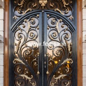 Premium Home Gate Grill Design with Decorative Style No-1021