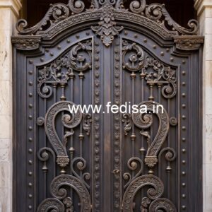 Beautiful Iron Gate Grill Design for Premium Houses No-1029