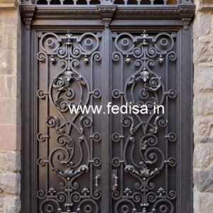 Beautiful Modern Grill Gate Design for Luxury Villas No-1065
