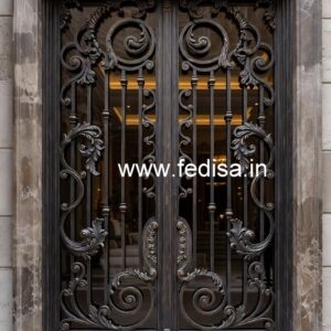 Royal Front Entrance Grill Gate Design No-1088