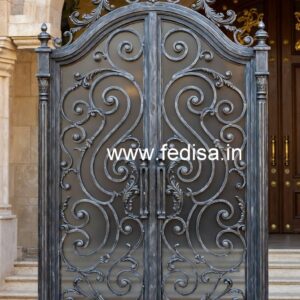 Artistic Main Entrance Grill Gate Design Inspiration No-1093