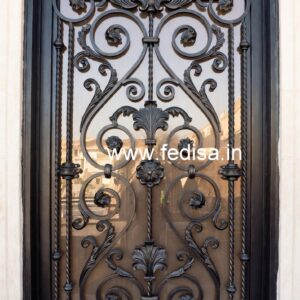 Royal Steel Gate Grill Design for Luxury Homes No-1101