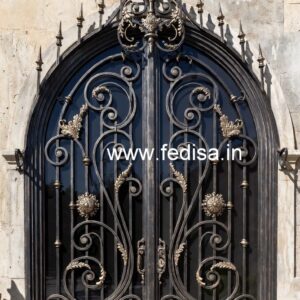 Elegant Modern Iron Gate Grill Design No-1107