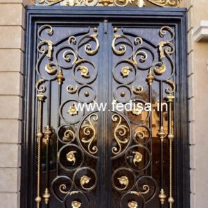 Stylish Entrance Grill Gate Design with Premium Finish No-1108