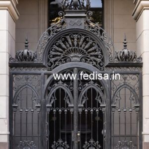 Luxury Decorative Iron Grill Gate Design No-1111