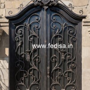 Beautiful Main Gate Grill Design for Stylish Houses No-1117
