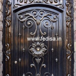 Decorative Sliding Gate Grill Design for Modern Homes No-1118