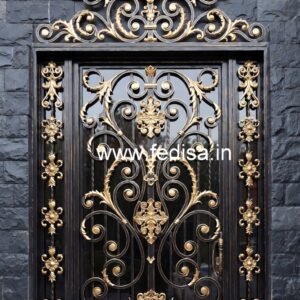 Attractive Modern Grill Gate Design for Villas No-1124