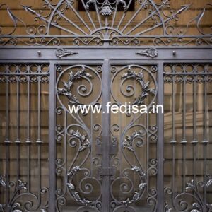 Elegant Decorative Steel Grill Gate Design No-1154