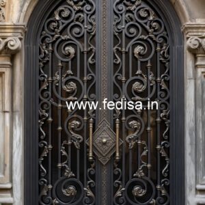 Attractive Modern Steel Gate Grill Design No-1157