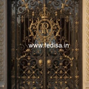Elegant Decorative House Gate Grill Design No-1182