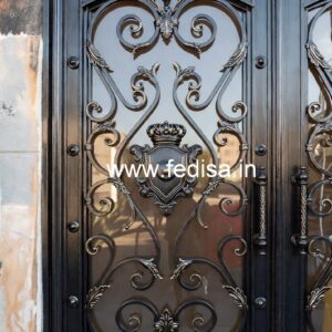 Elegant Fancy Steel Gate Grill Design No-1187