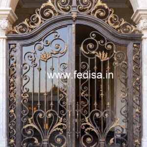 Royal Contemporary Gate Grill Design for Villas No-1195