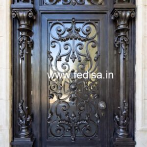 Elegant Steel Gate Grill Design for Main Entrance No-1204